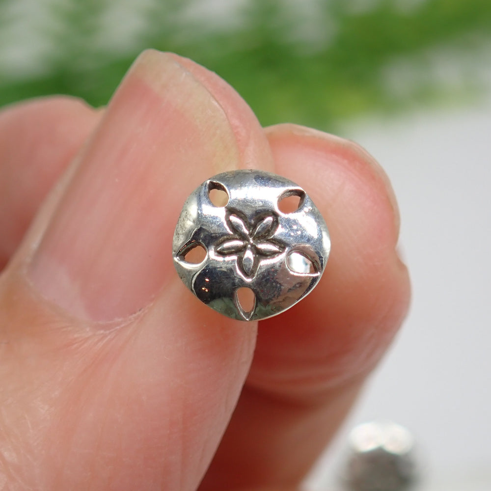 
                  
                    Sterling Silver Sand Dollar Stud Earring
                  
                