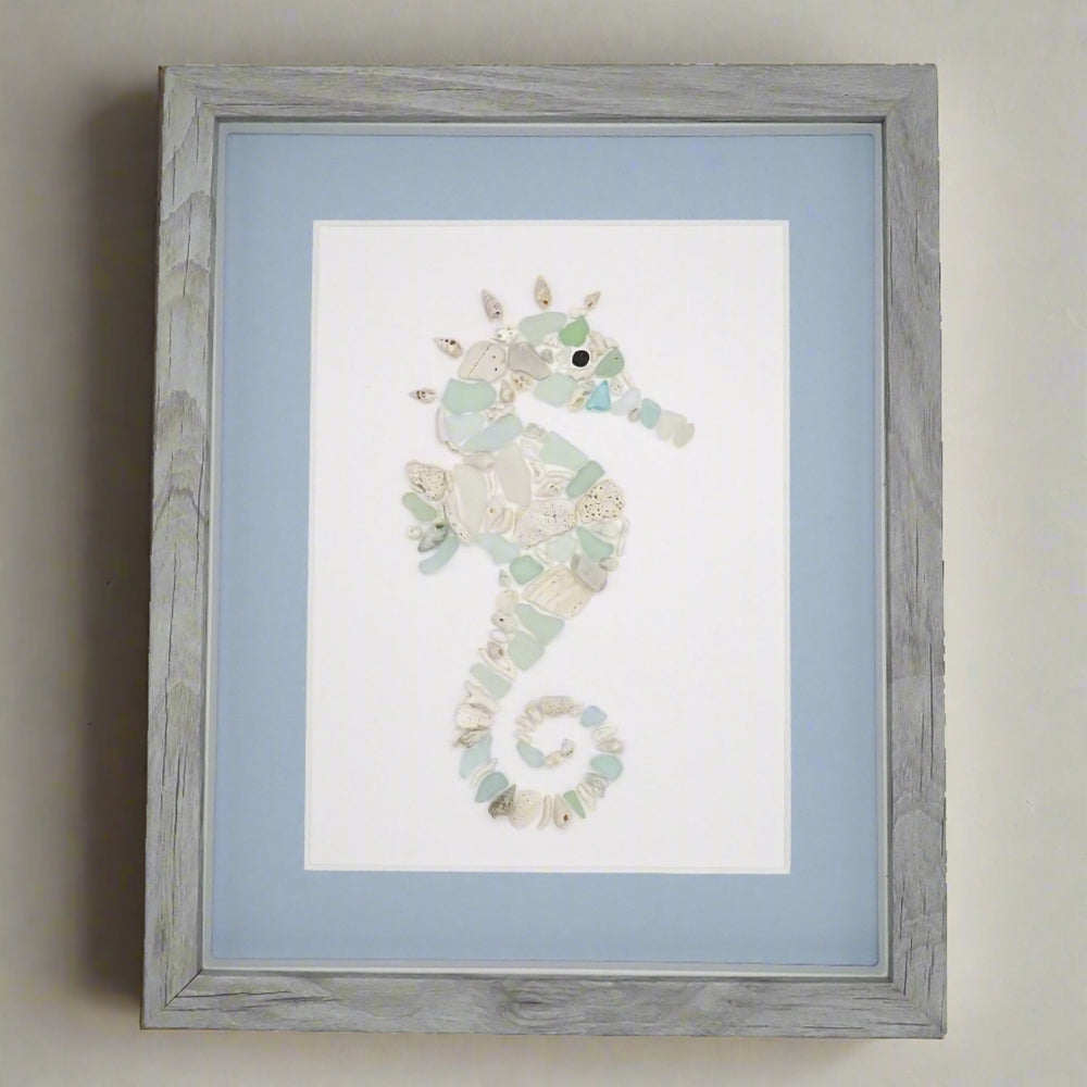 sea horse mosaic